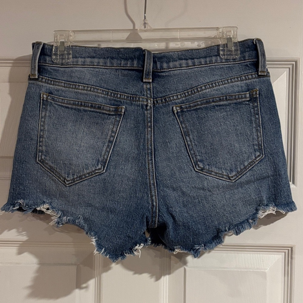 Joe's Jeans The Ozzie Distressed Blue Jean‎ Shorts size 26 - Picture 4 of 6